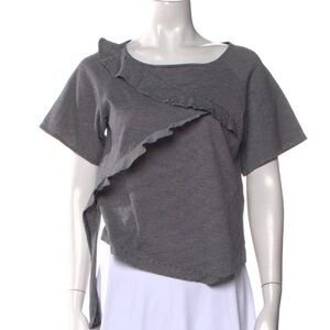 Balmain
Striped Bateau Neckline Top
Blue | Size: M